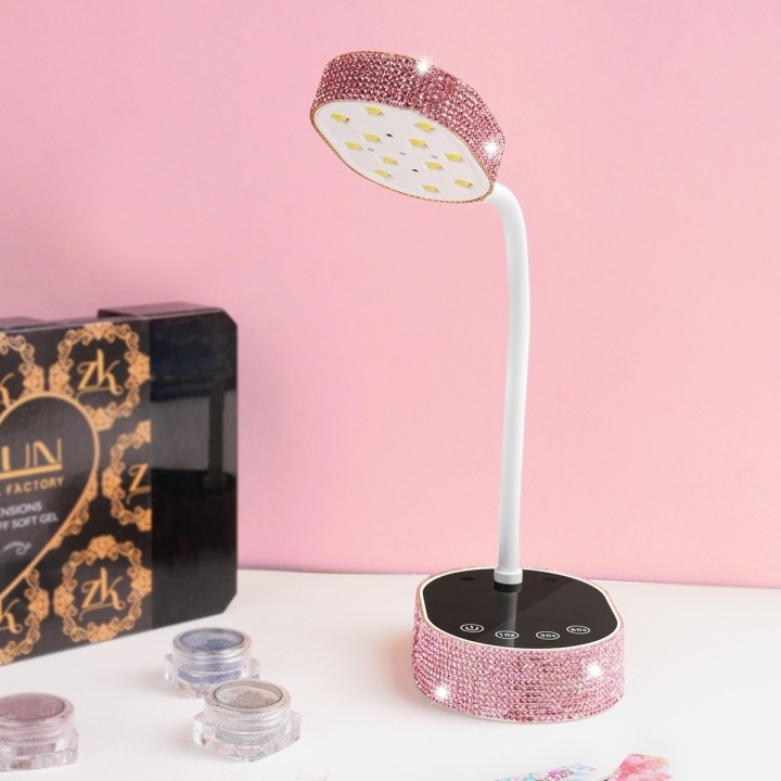 Lámpara Uv Led Secador Uñas 36w Ajustable Diamantes M07