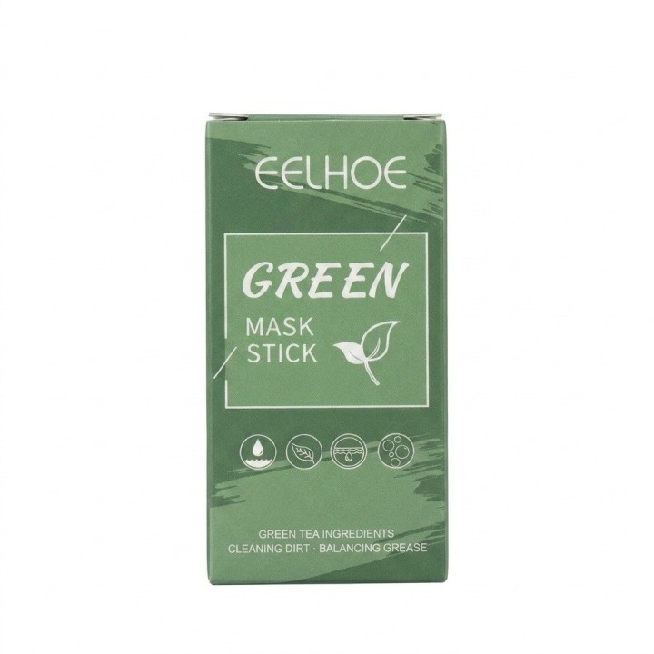 Mascarilla Facial Limpieza Profunda Té Verde En Barra