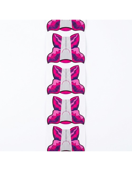 Moldes Para Uñas Esculturales Forma Mariposa X 500 Unidades