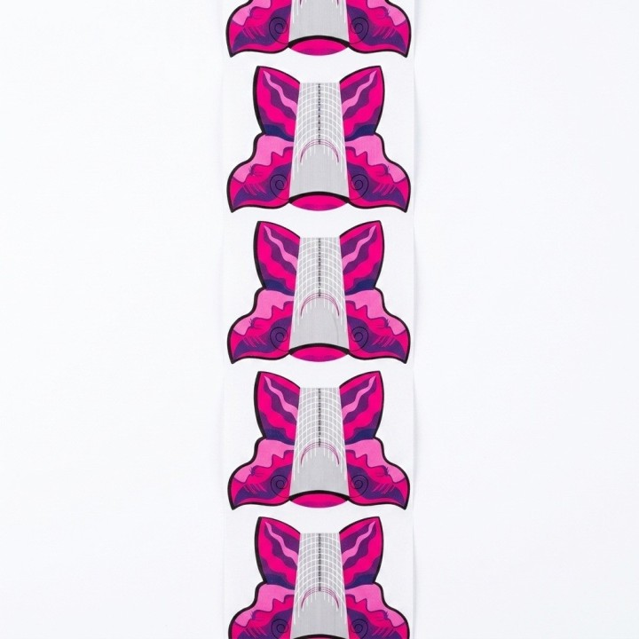 Moldes Para Uñas Esculturales Forma Mariposa X 500 Unidades