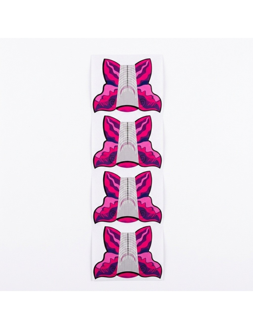 Moldes Para Uñas Esculturales Forma Mariposa X 500 Unidades