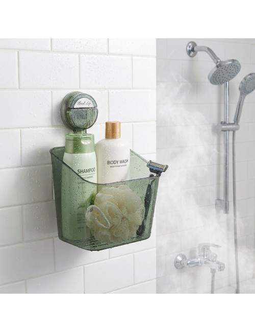 Organizador De Baño Con Ventosa Multiusos Pared Snh-2