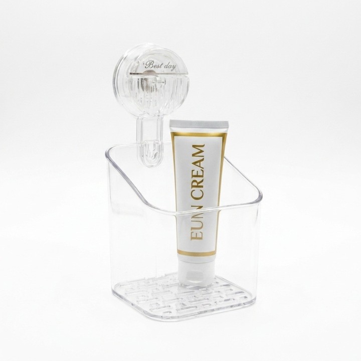 Organizador De Baño Con Ventosa Transparente Snh-1