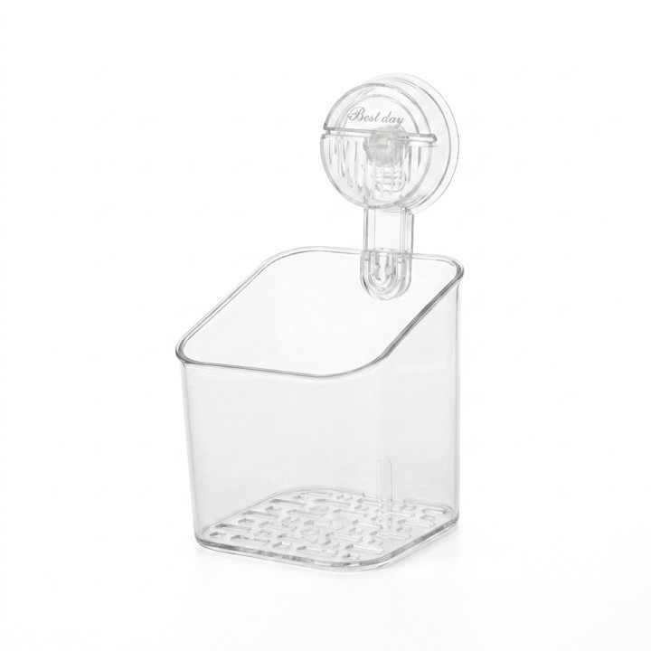 Organizador De Baño Con Ventosa Transparente Snh-1