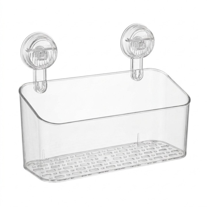 Organizador De Baño Con Ventosas Transparente Snh-3