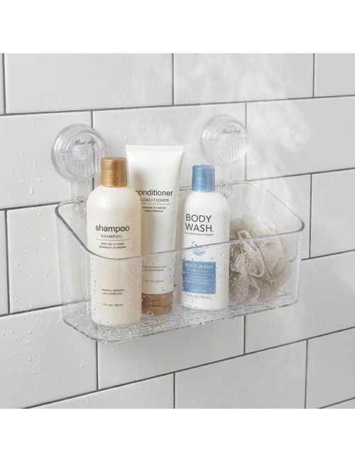 Organizador De Baño Con Ventosas Transparente Snh-3