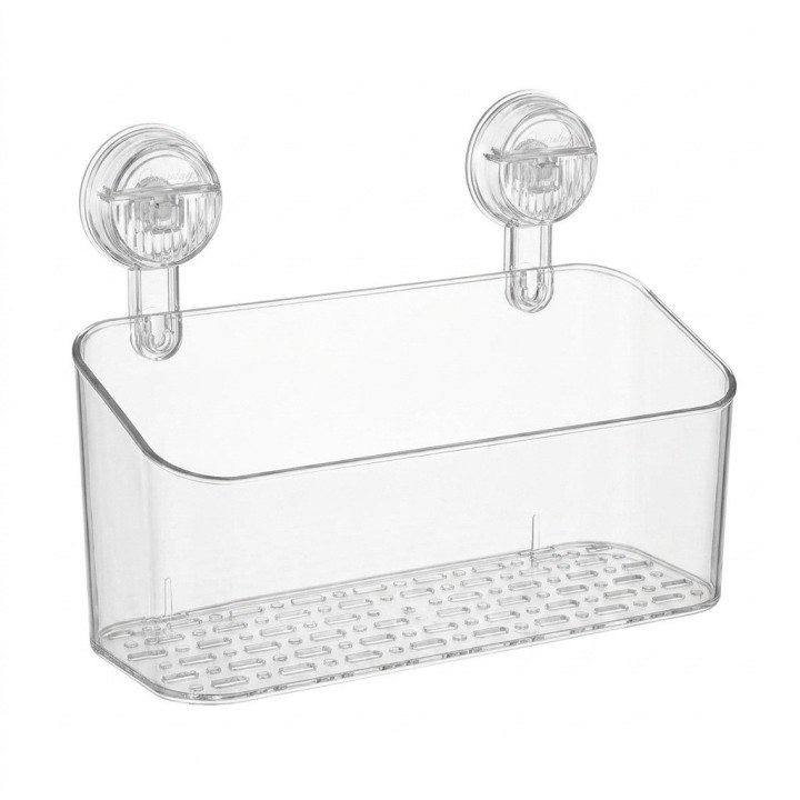 Organizador De Baño Con Ventosas Transparente Snh-3