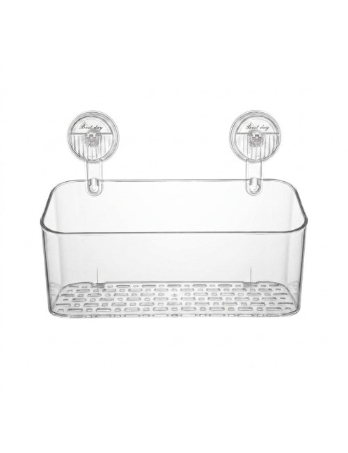 Organizador De Baño Con Ventosas Transparente Snh-3