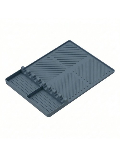 Tapete Escurridor Silicona Platos Apoya Cucharas Multiusos