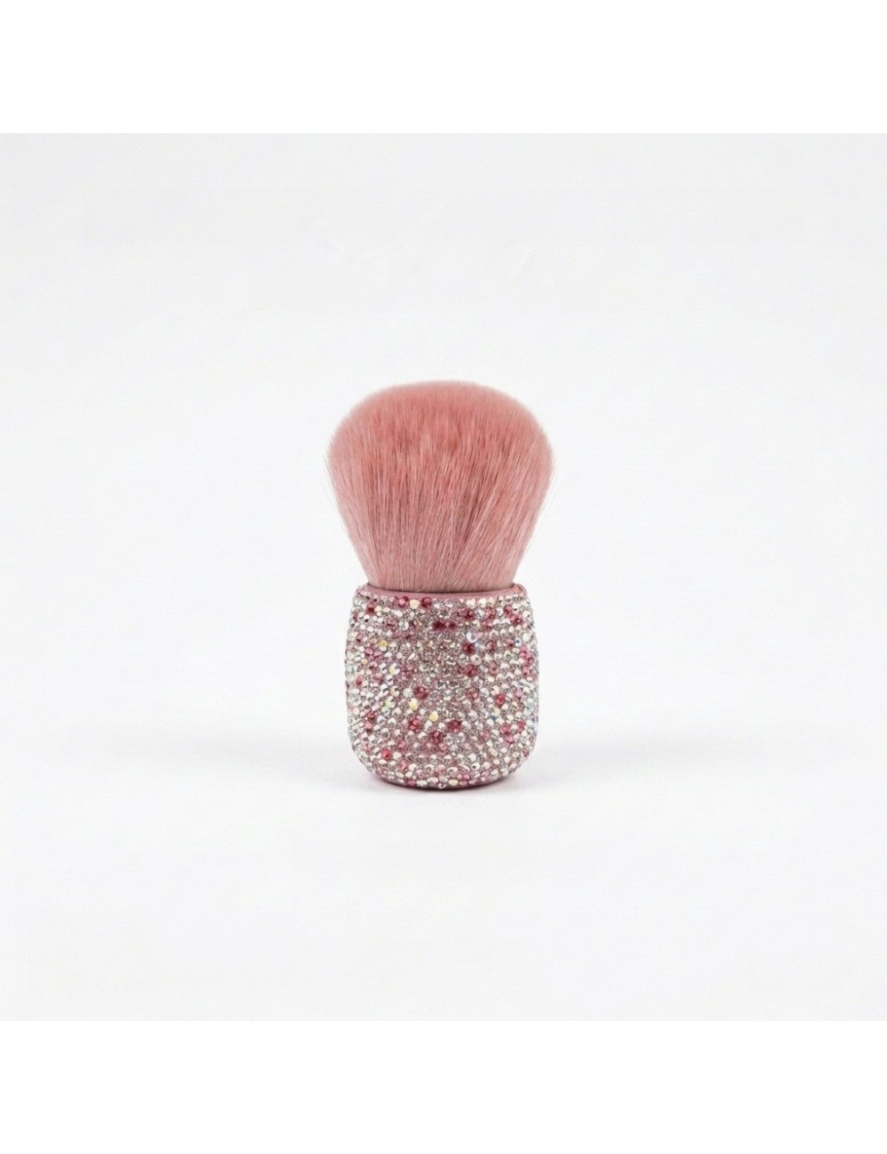 Brocha Maquillaje Polvo Mango Diamantes Pedrería