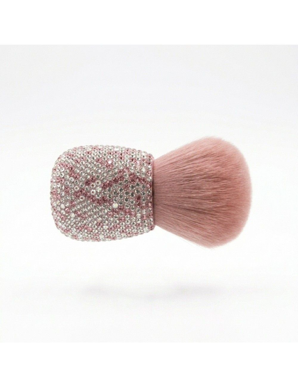 Brocha Maquillaje Polvo Mango Diamantes Pedrería