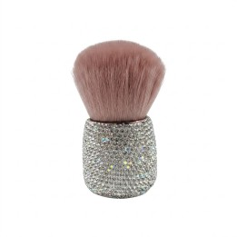 Brocha Maquillaje Polvo Mango Diamantes Pedrería