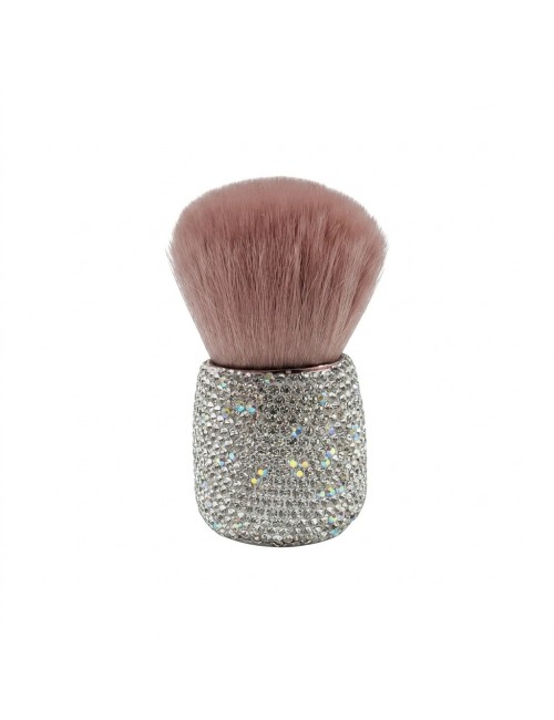 Brocha Maquillaje Polvo Mango Diamantes Pedrería