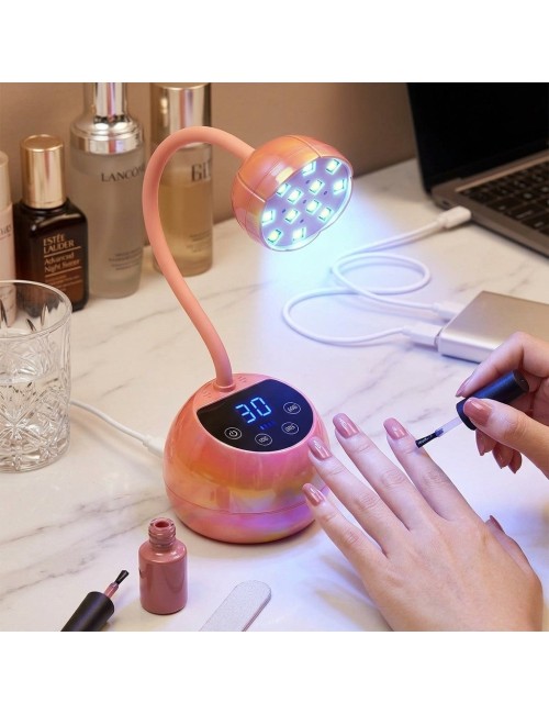 Lámpara Uv Led Secador Uñas 36w Ajustable Portátil M02
