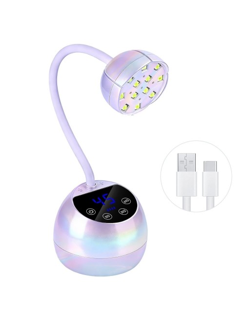 Lámpara Uv Led Secador Uñas 36w Ajustable Portátil M02