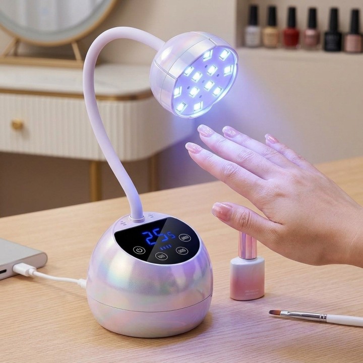 Lámpara Uv Led Secador Uñas 36w Ajustable Portátil M02
