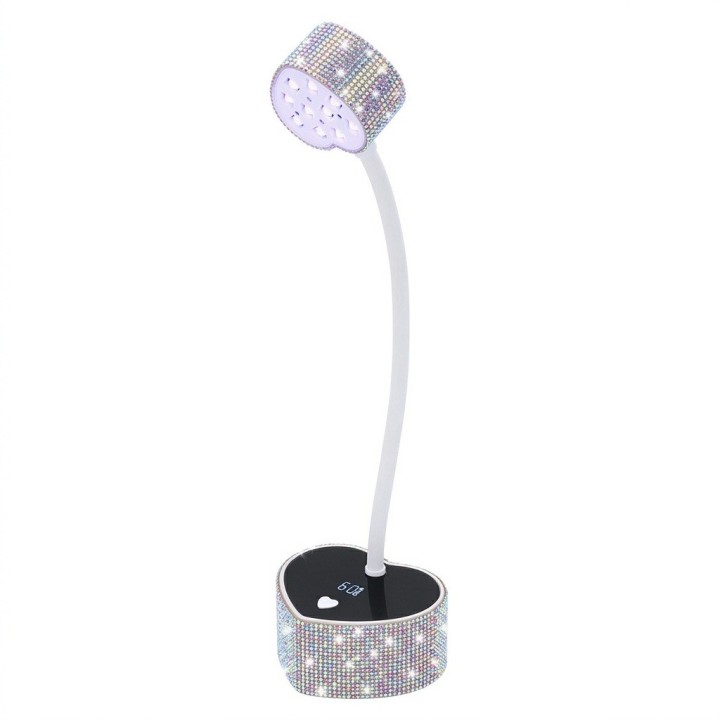 Lámpara Uv Led Secador Uñas 36w Ajustable Diamantes By20