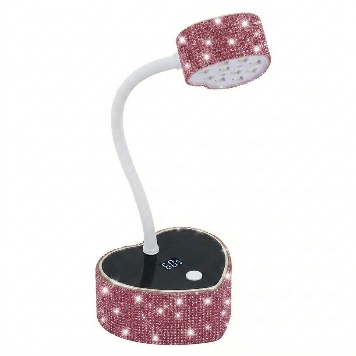 Lámpara Uv Led Secador Uñas 36w Ajustable Diamantes By20
