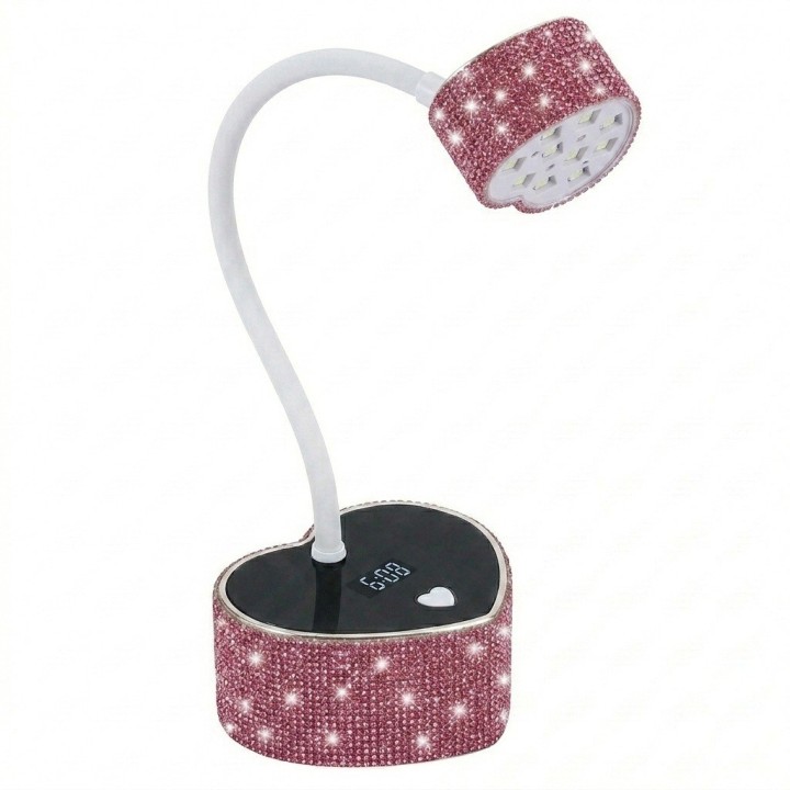 Lámpara Uv Led Secador Uñas 36w Ajustable Diamantes By20