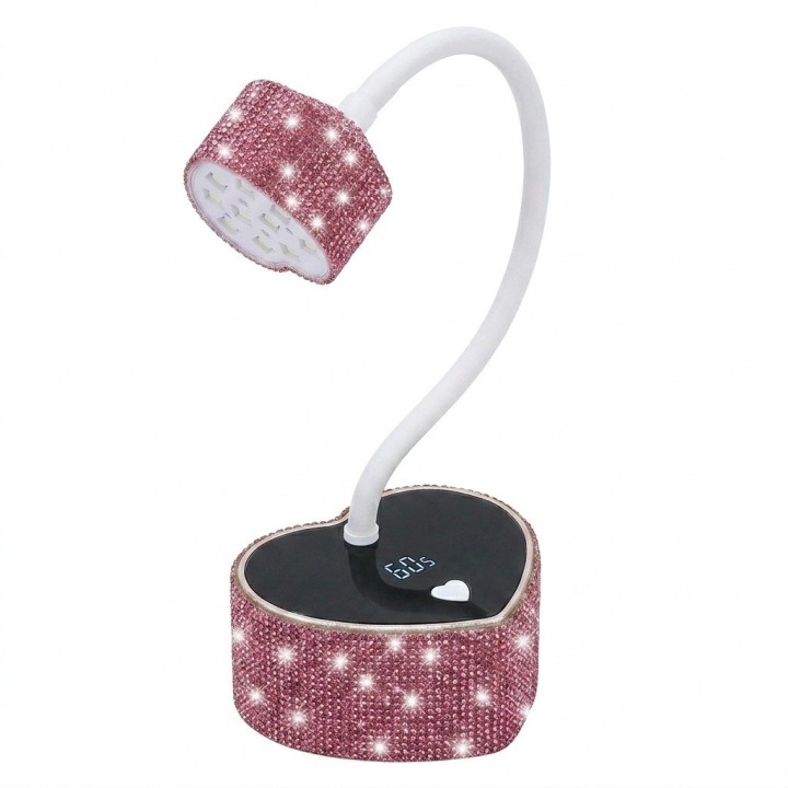 Lámpara Uv Led Secador Uñas 36w Ajustable Diamantes By20