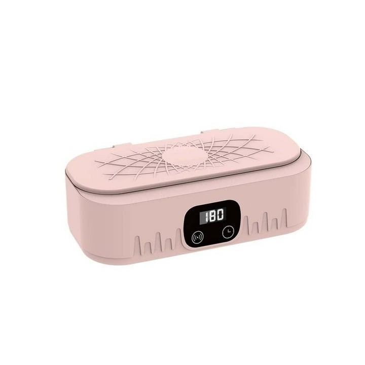 Limpiador Ultrasónico Digital 400ml Gafas Joyas Relojes