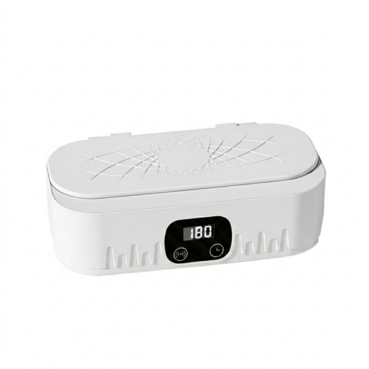 Limpiador Ultrasónico Digital 400ml Gafas Joyas Relojes