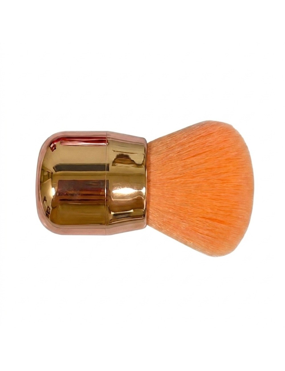 Brocha Kabuki Bledo Polvo Uñas Maquillaje Mango Metalizado