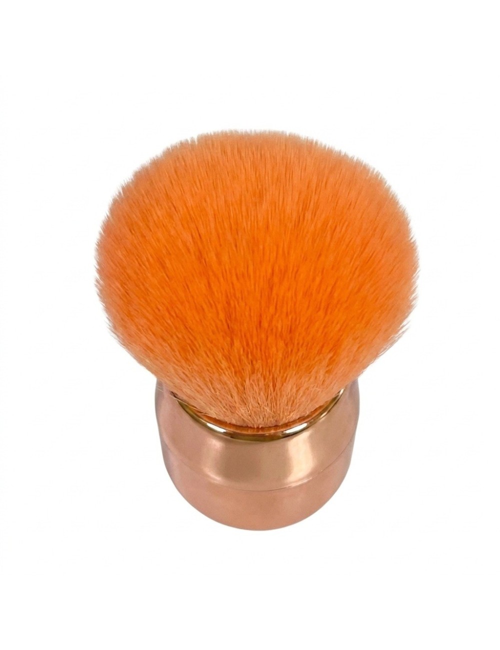 Brocha Kabuki Bledo Polvo Uñas Maquillaje Mango Metalizado