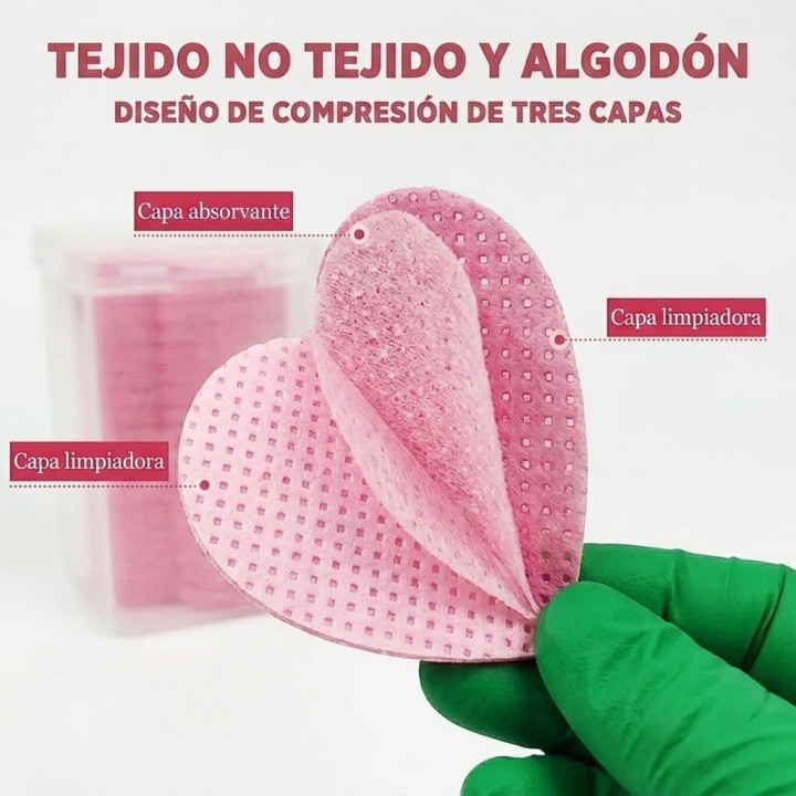 Toallitas Paños Sin Pelusa Uñas Manicura Profesional