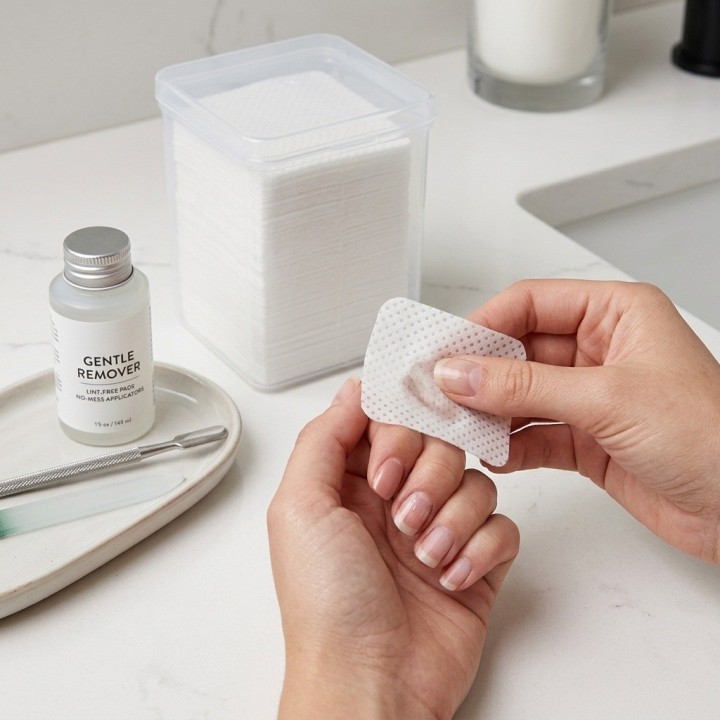 Toallitas Paños Sin Pelusa Uñas Manicura Profesional