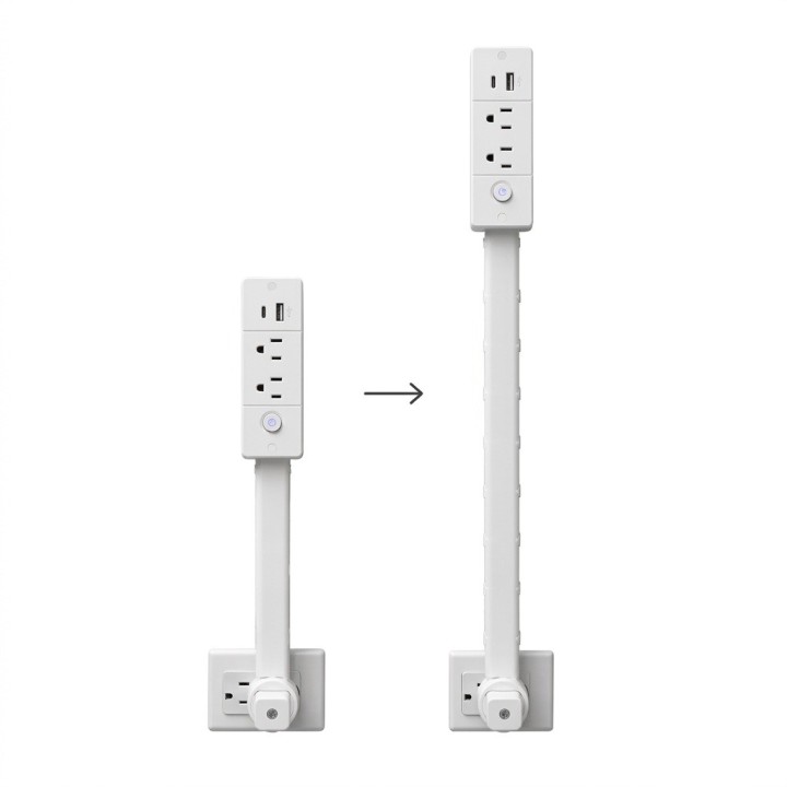 Multitoma Extensible Vertical 2 Tomas + 2 Usb 1875w