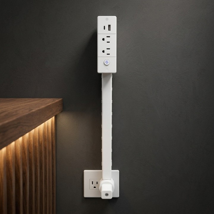 Multitoma Extensible Vertical 2 Tomas + 2 Usb 1875w