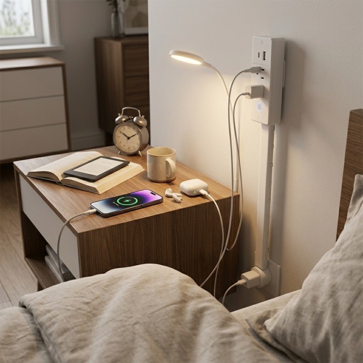 Multitoma Extensible Vertical 2 Tomas + 2 Usb 1875w