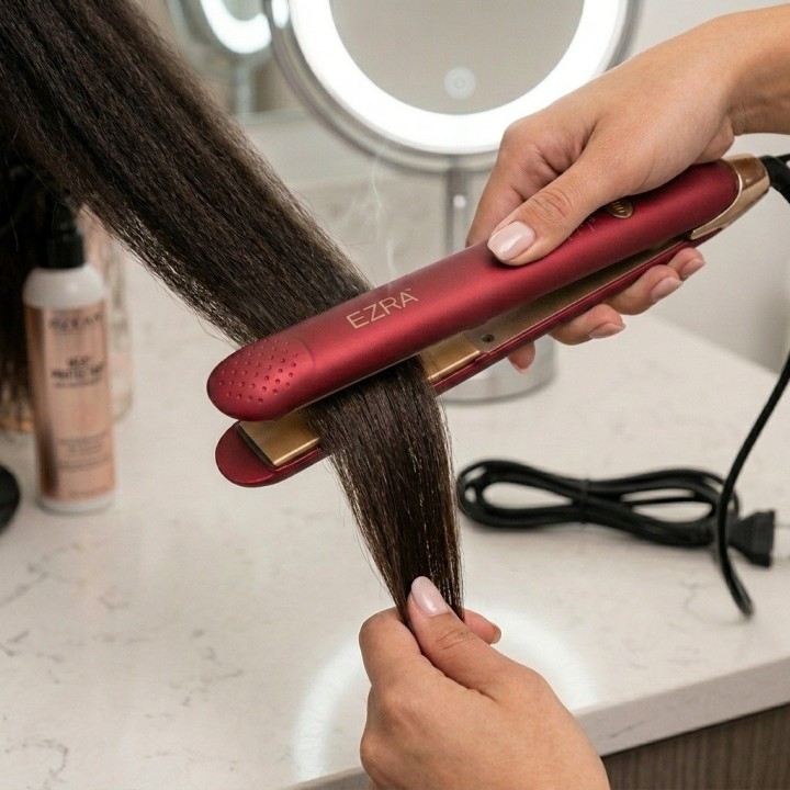Plancha De Cabello Profesional Ezra Keratin Protein Ez-2021