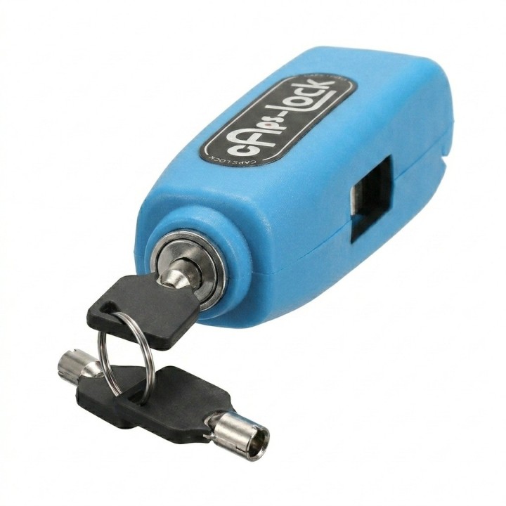Candado De Seguridad Caps-lock Para Manillar De Motocicleta
