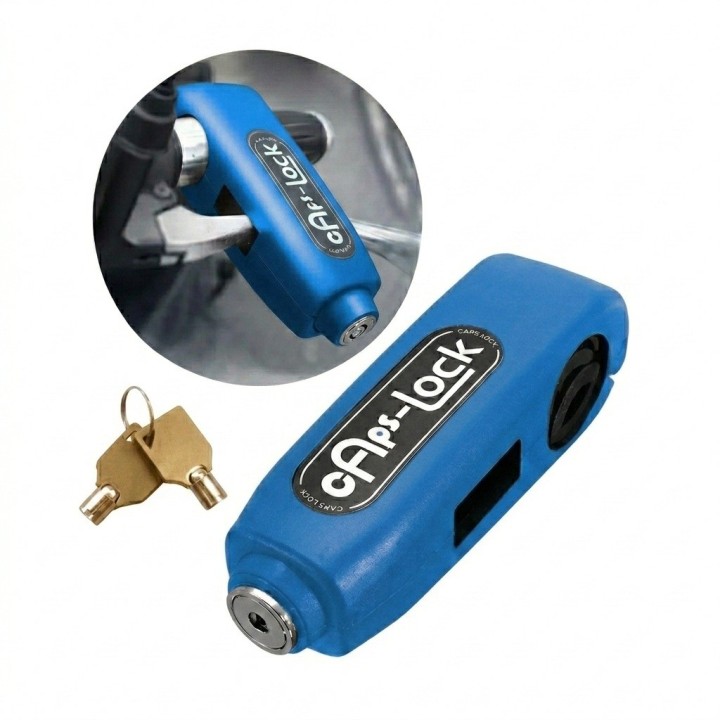 Candado De Seguridad Caps-lock Para Manillar De Motocicleta