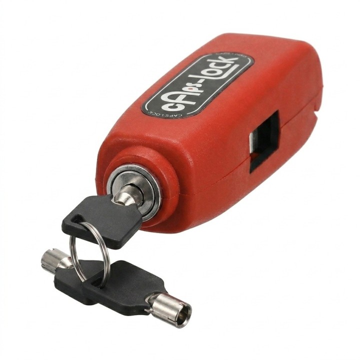 Candado De Seguridad Caps-lock Para Manillar De Motocicleta