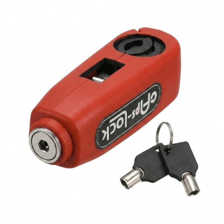 Candado De Seguridad Caps-lock Para Manillar De Motocicleta