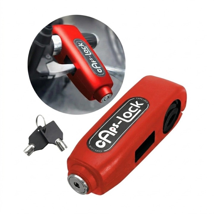 Candado De Seguridad Caps-lock Para Manillar De Motocicleta