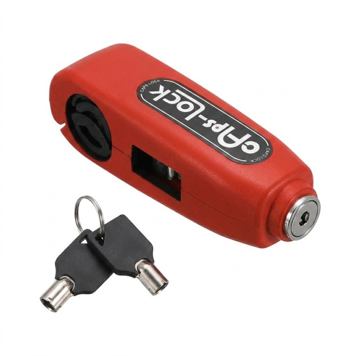 Candado De Seguridad Caps-lock Para Manillar De Motocicleta