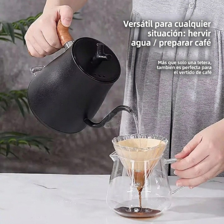 Cafetera Eléctrica Portátil 1 Litro 800w Potencia Dual