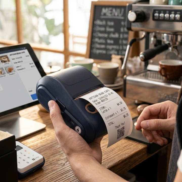 Mini Impresora Térmica Portátil Bluetooth Recargable P1