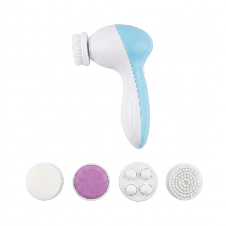 Cepillo Facial Eléctrico Limpiador Masajeador 5 En 1 Ae-8782