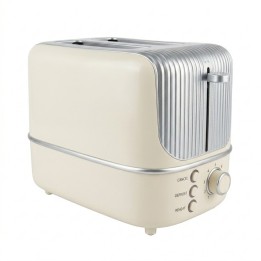 Tostadora De Pan Automática 2 Rebanadas Estilo Retro 800w