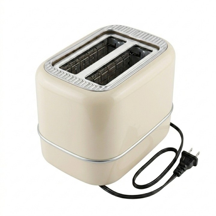 Tostadora De Pan Automática 2 Rebanadas Estilo Retro 800w