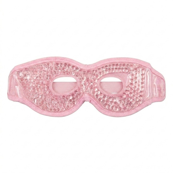Máscara Facial Gel Frío Calor Reutilizable Antifaz Relax