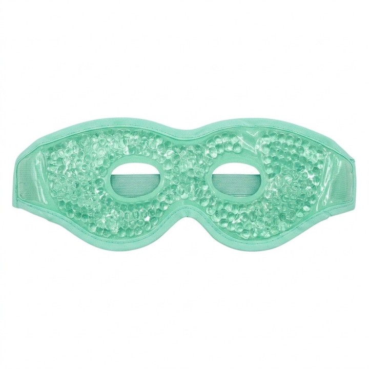 Máscara Facial Gel Frío Calor Reutilizable Antifaz Relax