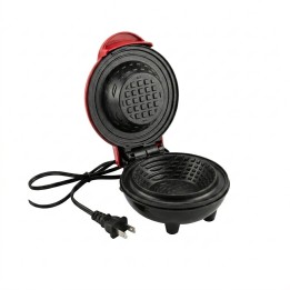 Mini Máquina De Waffles Tipo Bowl Canasta Antiadherente
