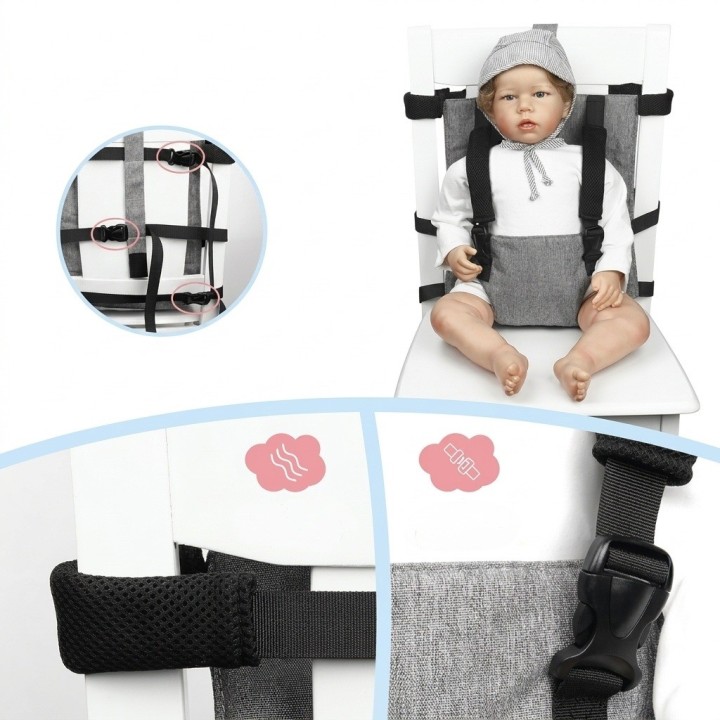 Arnés Silla Portátil Para Bebé Comer Viaje Restaurante