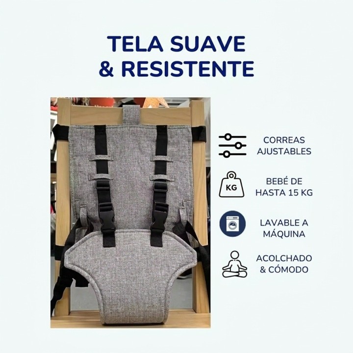 Arnés Silla Portátil Para Bebé Comer Viaje Restaurante